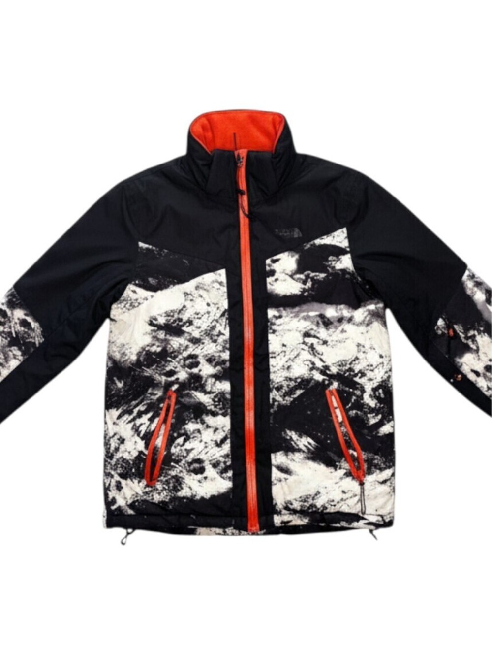 Mountain Warehouse Kids' Black and White Fleece-Lined Jacket